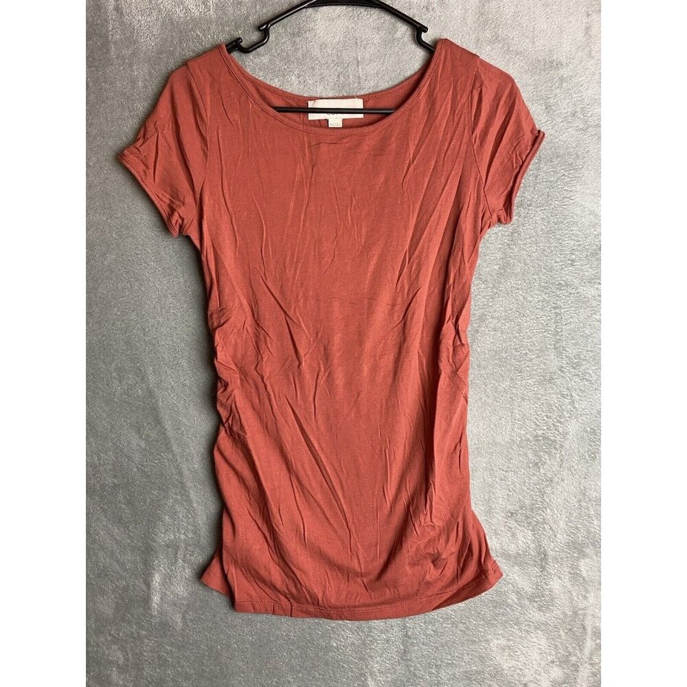 Ann Taylor Loft Womens XSM Short Sleeve Shirt